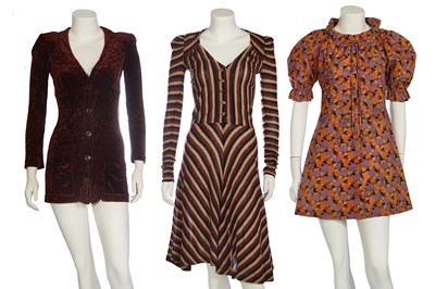 Lot 302 - A group of Biba clothing and accessories, late 1960s - early 1970s