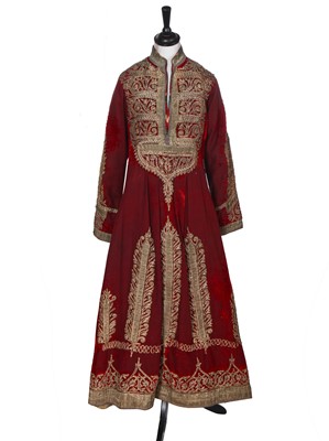 Lot 507 - A Topkhana wedding dress, probably Kabul, Afghanistan, circa 1890