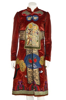 Lot 367 - A Lillian Delevoryas embroidered 'Art' coat, late 1960s