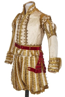 Lot 71 - The coronation robes worn by Henry Nevill 2nd Earl of Abergavenny to the coronation of King George IV, 19th July, 1821