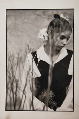 Lot 224 - Carrie Branovan for John Galliano press campaign photograph, 'The Rose', Autumn-Winter 1987-88