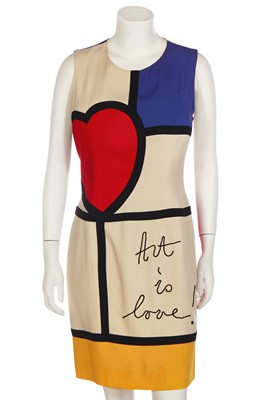 Lot 119 - A Moschino 'Art Is Love' dress, Spring-Summer 1993