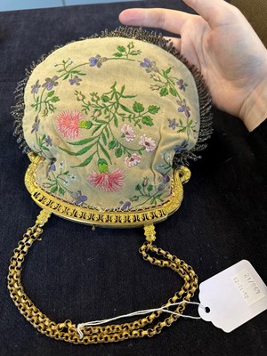 Lot 458 - Twelve fine reticules/purses, mainly 1820s-40s