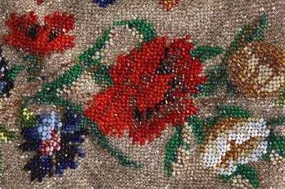 Lot 68 - Nine finely beaded purses and reticules, 1820s-60s