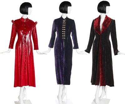 Lot 100 - A group of Mystic Meg's bespoke clothing, 1990s