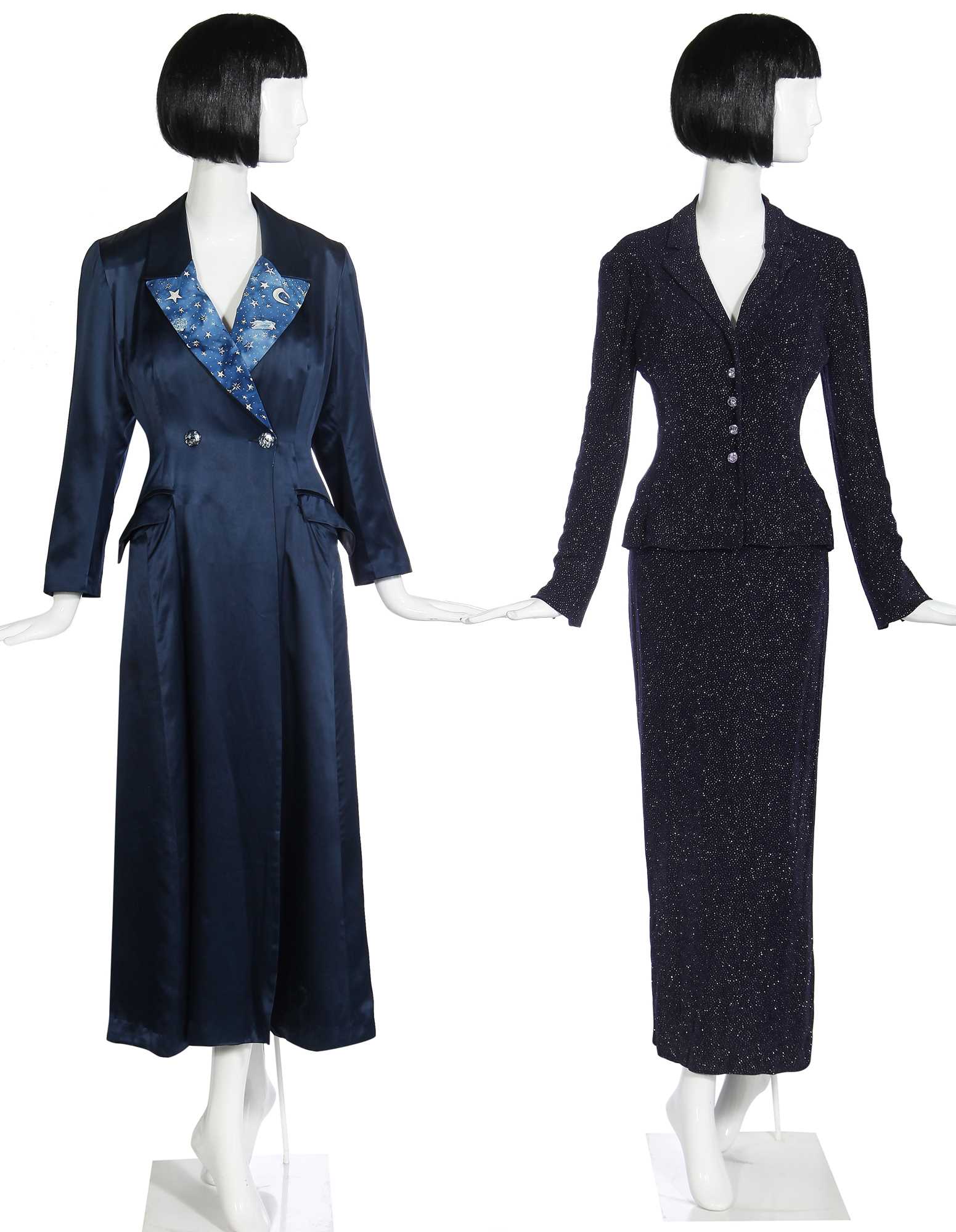 Click for high resolution Lot 100 - A group of Mystic Meg's bespoke clothing, 1990s