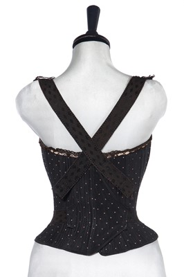 Lot 445 - An unusual sporting/health corset, circa 1890