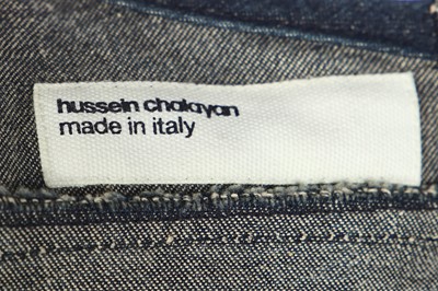 Lot 73 - A Hussein Chalayan denim minidress, circa 2001