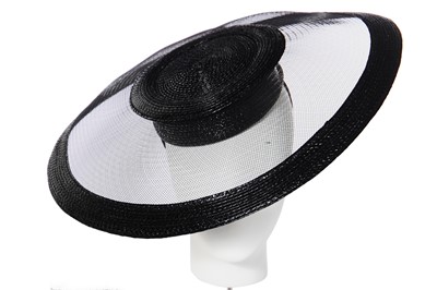 Lot 106 - Yves Saint Laurent saucer hat, circa 1990