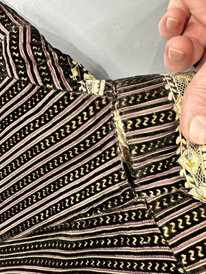 Lot 69 - A gentleman's finely embroidered frock coat, 1790-1800