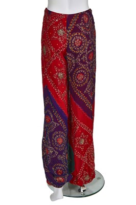 Lot 170 - A fine Thea Porter couture abaya/kaftan dress, mid 1970s