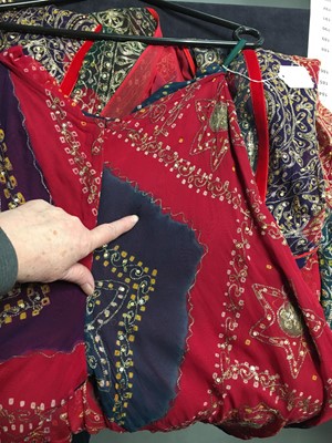 Lot 170 - A fine Thea Porter couture abaya/kaftan dress, mid 1970s