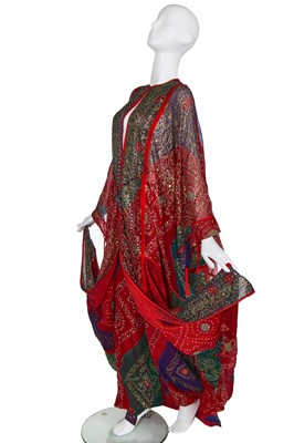 Lot 170 - A fine Thea Porter couture abaya/kaftan dress, mid 1970s
