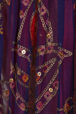 Lot 170 - A fine Thea Porter couture abaya/kaftan dress, mid 1970s