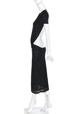 Lot 343 - A Gucci by Tom Ford black jersey evening dress, circa 2000