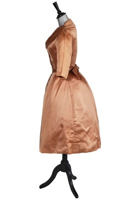 Lot 103 - A Christian Dior London cocktail ensemble, circa 1954