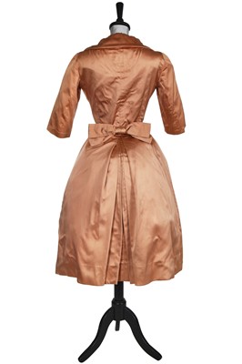 Lot 103 - A Christian Dior London cocktail ensemble, circa 1954