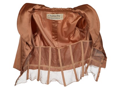 Lot 103 - A Christian Dior London cocktail ensemble, circa 1954