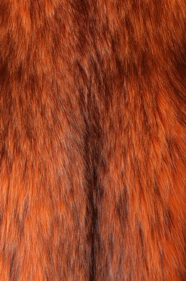 Lot 28 - A Dior orange fox fur coat, probably 1980s,...