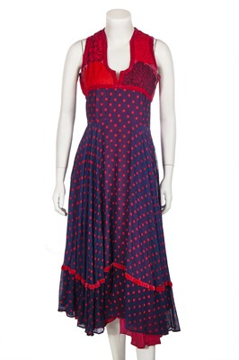 Lot 334 - A Thea Porter 'gypsy' dress, circa 1970