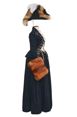 Lot 7 - Keira Knightley's costume as Georgiana, Duchess of Devonshire in the film 'The Duchess', 2008