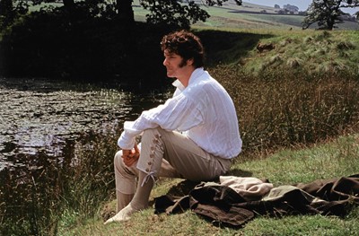 Lot 13 - Colin Firth's 'wet-shirt' costume as Mr Darcy in the TV series 'Pride & Prejudice', 1995