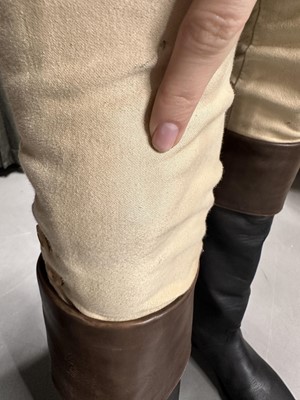 Lot 13 - Colin Firth's 'wet-shirt' costume as Mr Darcy in the TV series 'Pride & Prejudice', 1995