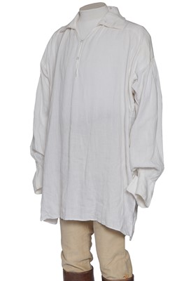 Lot 13 - Colin Firth's 'wet-shirt' costume as Mr Darcy in the TV series 'Pride & Prejudice', 1995