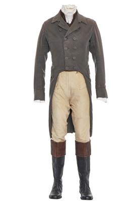Lot 13 - Colin Firth's 'wet-shirt' costume as Mr Darcy in the TV series 'Pride & Prejudice', 1995