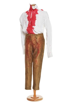 Lot 15 - Alan Rickman's  costume as Judge Turpin in the film 'Sweeney Todd: The Demon Barber of Fleet Street', 2007