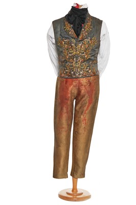 Lot 15 - Alan Rickman's  costume as Judge Turpin in the film 'Sweeney Todd: The Demon Barber of Fleet Street', 2007