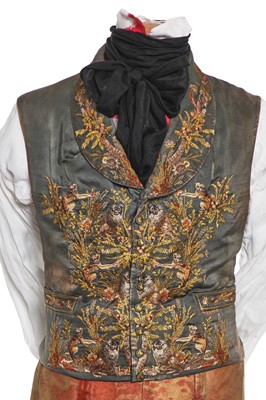 Lot 15 - Alan Rickman's  costume as Judge Turpin in the film 'Sweeney Todd: The Demon Barber of Fleet Street', 2007