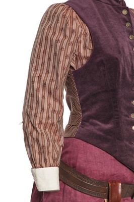 Lot 25 - Emily Blunt's costume as Cornelia Locke for the TV mini-series 'The English' 2022