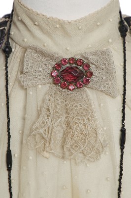 Lot 36 - Dame Maggie Smith's costume as Violet, Dowager Countess of Grantham in 'Downton Abbey, 2010