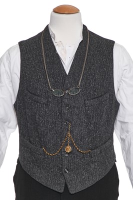 Lot 51 - Tom Hardy's costume as Alfie Solomons in the TV series 'Peaky Blinders', 2017