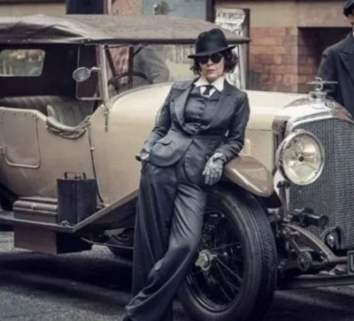 Lot 49 - Helen McCrory's costume as Polly Gray in the TV series 'Peaky Blinders', 2019
