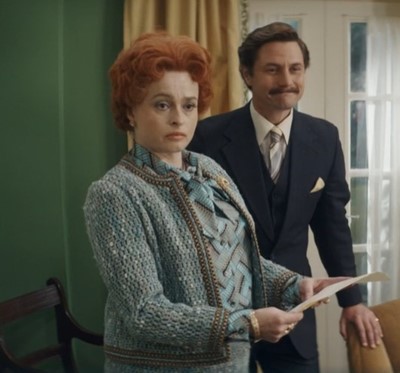 Lot 62 - Helena Bonham Carter's costume as Noele Gordon in the TV mini series 'Nolly', 2023