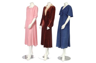 Lot 394 - A group of clothing, mainly 1930s