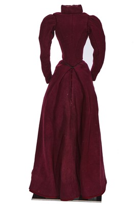 Lot 471 - A miniature dressmaker's sample gown, circa 1890