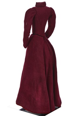 Lot 471 - A miniature dressmaker's sample gown, circa 1890