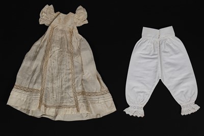 Lot 471 - A miniature dressmaker's sample gown, circa 1890