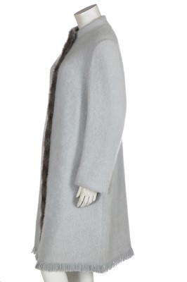 Lot 62 - A Marni cashmere and Sable hair blanket-coat, modern