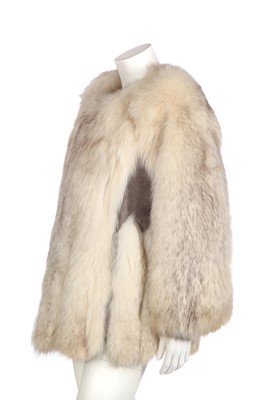 Lot 30 - A Bill Gibb for Philip Hockley fox fur and suede jacket, 1970s