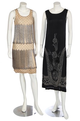 Lot 403 - A group of 1920s evening/flapper dresses