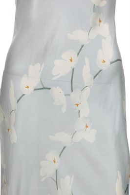 Lot 71 - A Versace printed silk satin dress, modern