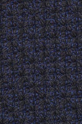 Lot 5 - A fine Chanel ink-blue tweed suit, Autumn-Winter 2000-01