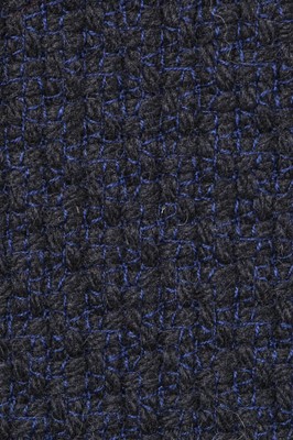 Lot 5 - A fine Chanel ink-blue tweed suit, Autumn-Winter 2000-01