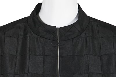 Lot 6 - A Chanel black faille evening coat, Autumn-Winter 2000-01