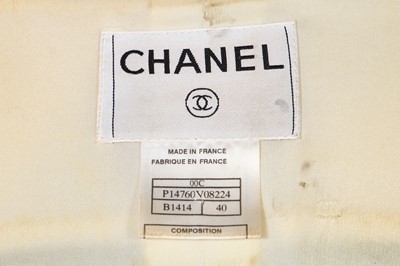 Lot 34 - A Chanel summer wool suit,  Cruise collection 2000