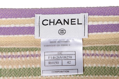 Lot 39 - A group of Chanel clothing in shades of purple and brown, 1999-2002